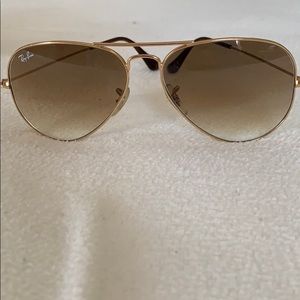 Ray-Ban Gold Aviators
